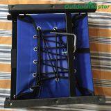 GYM Playground Portable Steel Blue Folding Stadium Seat thumbnail-4