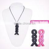 2017 Fashion Silicone Twist Pendant Jewelry thumbnail-1