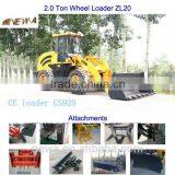 2014 Hot Sale 2ton ZL20 Front Loader thumbnail-1