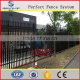 Hot Dipped Galvanized Anti Climb Steel Security Palisade Fence