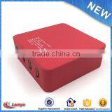 Portable 4 Port Usb Charger ul eu Wall Charger for Smartphone thumbnail-1