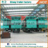 Inexpensive Durable 40 Feet Flatbed Trailer Customized Small Flat Trailers For Sale thumbnail-1