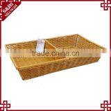 Graceful Widely Use Handwoven SGS Testing Storage Basket With Dividers