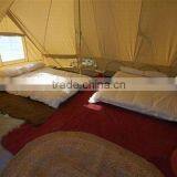 6x4m Waterproof Outdoor Cotton Canvas Luxury Camping Bell Tent thumbnail-4