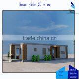 Luxury Light Steel Structure Prefab Mansion thumbnail-5