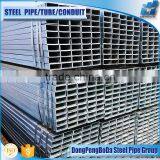 65*65mm Grade C350 Galvanized Square Hollow ms Tube