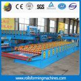 Glazed Steel Tile Roll Forming Machine/High Rib Roofing Panel Roll Forming Machine/Roof Panel Machine thumbnail-3