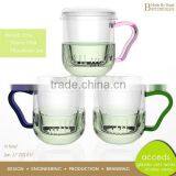 Free Design Stylish Lead-Free Ti-Borosilicate Transparent Glass Tea Pot Sets thumbnail-2