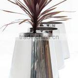 FO-9024 Stainless Steel Conical Garden Pot thumbnail-1