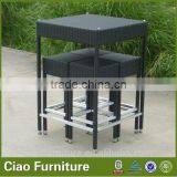 4 Seaters High End Outdoor Rattan Bar Furniture thumbnail-1