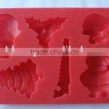 Christmas Tree Silicone Ice Tray for Promotional Gift