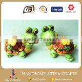 8.5 Inch Resin Outdoor Garden Decoration Pair Frog Sculpture Animal Statues thumbnail-3