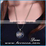 New European Fashion Luminous Christmas Jewelry Snowflake Necklace thumbnail-3