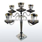 Wedding Candelabra/Antique Aluminium Candelabra With Silver Finish thumbnail-3