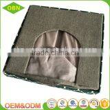 Washable Plaid Oxford Cloth Teddy Mattress Fabric Material Foldable Cheap Luxury Cat House thumbnail-4