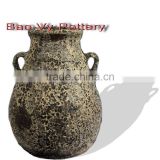 Eco - Ocean Old Sandblast Ceramic Garden Planter-Atlantic Ceramic Pottery