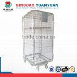Logistics Security Roll Logistics Pallet Container Trolley Wire Mesh Storage Metal Cage thumbnail-2