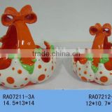 Ceramic Easter Gift,candy Holder, Easter Decoration thumbnail-1