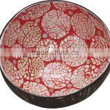 Eco Friendly Lacquer Coconut Shell Bowl thumbnail-4