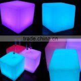 43CM Outdoor Waterproof LED Cube Color Changing Square Bar Seat LED Furniture for Sale thumbnail-6