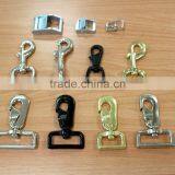 Metal Snap Hook, MALLEABLE STEEL, Zinc Alloy, SWIVEL HOOK, Round LOOP, Square Loop, CAM BUCKLE Black Hook thumbnail-4