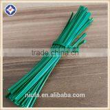 Plastic Green 4'' Twist Tie General Use thumbnail-2