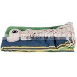 Outdoor Navy Blue Lightweight Canvas Portable Hammock With Carry Bag thumbnail-5