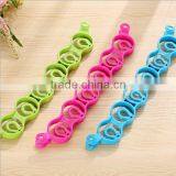10PCS Non-Slip Plastic Kids Children Child Baby Clothes Coat Hangers Hooks Hang thumbnail-2
