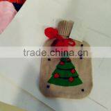 Christmas Gift Hot Water Bottle Knit Christmas Tree Cover thumbnail-1