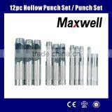 12pc Hollow Punch Set/punch Set
