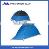 China 3-4 Person Custom Made Canvas Heavy Duty Umbrella Tents for Camping thumbnail-4