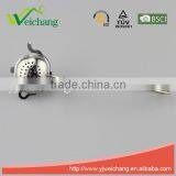 WCJ1065 Wooden Handle Stainless Steel Tea Ball Different Shape Tea Cup Shape thumbnail-2