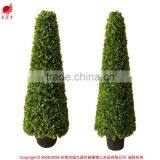 Fake Decorative Milan Grass Boxwood Tree for Christmas Showcase Decoration thumbnail-5