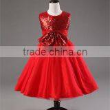 Little Baby Girls Dress Party Costume Bow Lace Sequins Flower Princess Tutu Dresses Children Clothes Kids Clothing thumbnail-5