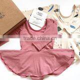 Baby Girl Long Sleeve Backless Elegant Jumpsuits Simple Design Girls Frock thumbnail-6