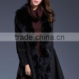 hot sell trendy lady custom made sexy fur coat made in china