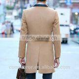 Long Wool Winter Coat Made to Measure Men Overcoat BCZ125 thumbnail-2