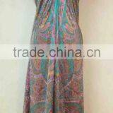 Printed Silk Scarf Dress thumbnail-1