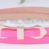 newest candy color lady fashion belt