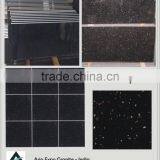 Indian Black Galaxy Granite Slab & Tiles thumbnail-5