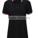 2017 New Good Quality Low Price Custom Women Short Sleeve Polo Shirt thumbnail-1