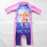Young Girl Fshion Cartoon Conjoined Swimwear thumbnail-3