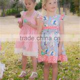 Littler Girls Easter Holiday Bunny Dress Little Rabbit Cute Dress For Kids thumbnail-1