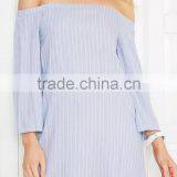 Runwaylover EY2330B Europe Style 2017 Ladies Fashion Off-Shoulder Blouse thumbnail-1