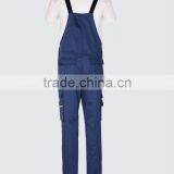 Juqian 2016 Quality Work Garments Classic Breathable Detachable Cargo Durable Blue Overall Work Pant thumbnail-6
