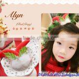 Wholesale Mini Top Headband Santa Hats Christmas Headband thumbnail-3