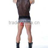 Custom Mesh Fabric Gym Singlets for Men / Blank Singlet T13345 thumbnail-4