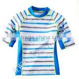 Chidren's Stripe Rash t Shirt Stripe for Boy thumbnail-1