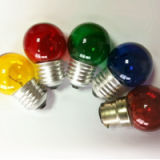 G45 Color Incandescent Bulbs Dimmable 1800K 40W thumbnail-1