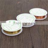 Newest Jewelry Findings 0.3mm Silver Gold Plated Copper Wire Craft Beads Jewelry Making DIY Essential Jewelry Cord thumbnail-5